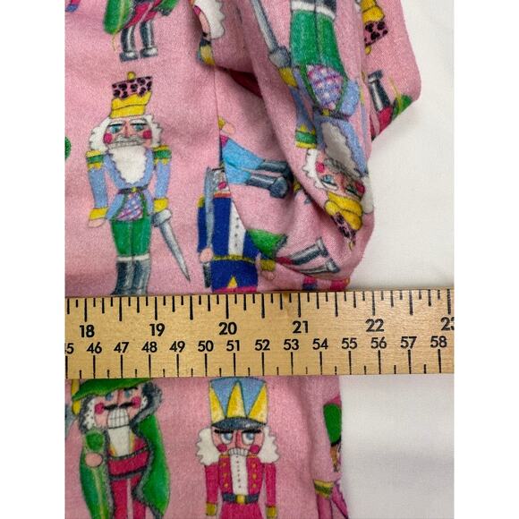 Jayes Studio Nutcracker Print Pajama Shirt Pink Cotton Sleep Top Size L (14-18) - Picture 7 of 16